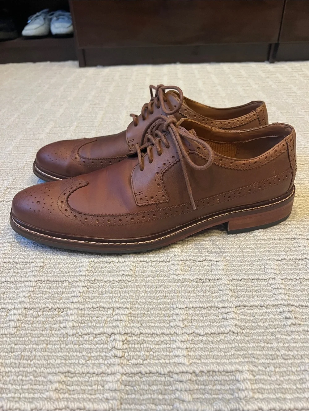 Men's  Cole Haan Williams Welt Longwing Oxford dress shoe
